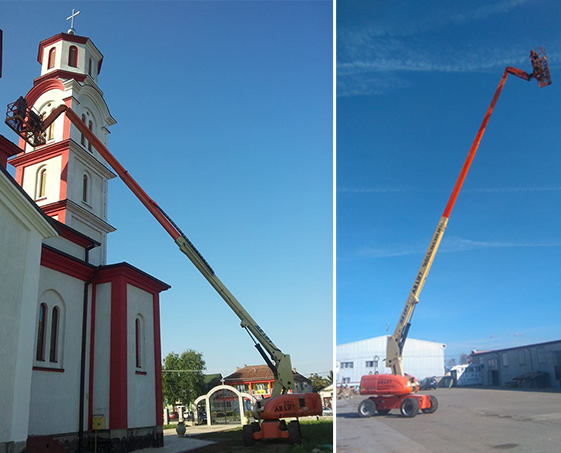 JLG 860SJ Teleskopska korpa za rad na visini